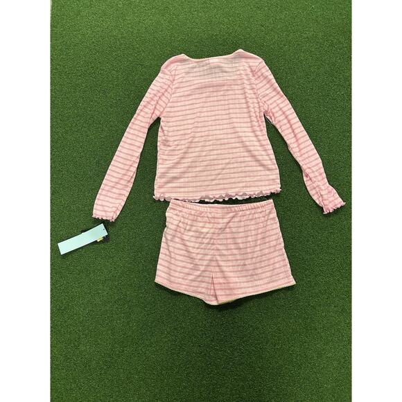Girl’s Pink Long Sleeve Pajama Set Size XL(14) - Art Class - Picture 2 of 6